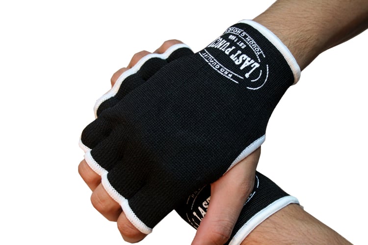 9031-XL MMA Hand Wrap Training Gloves - Black, Extra Large