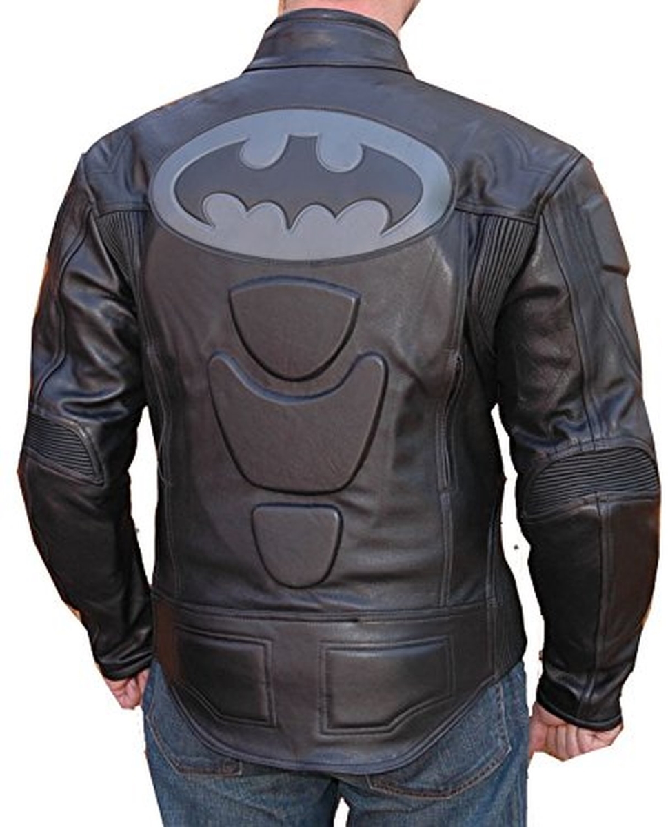 Picture of Shelter 345-38 38 in. Bat Motorcycle Leather Jacket Racing Riding Jacket