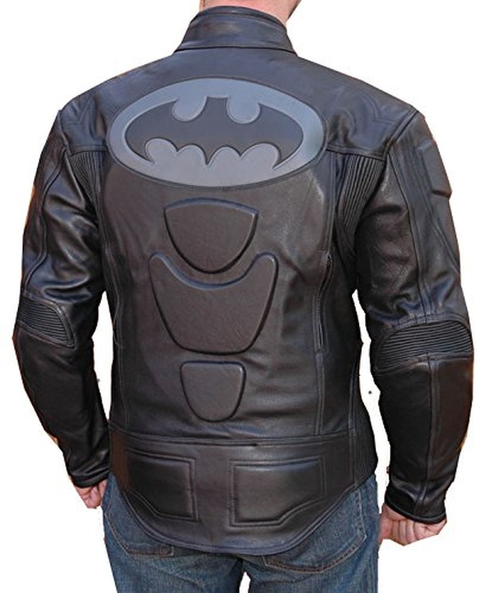 345-56 56 in. Bat Motorcycle Leather Jacket Racing Riding Jacket
