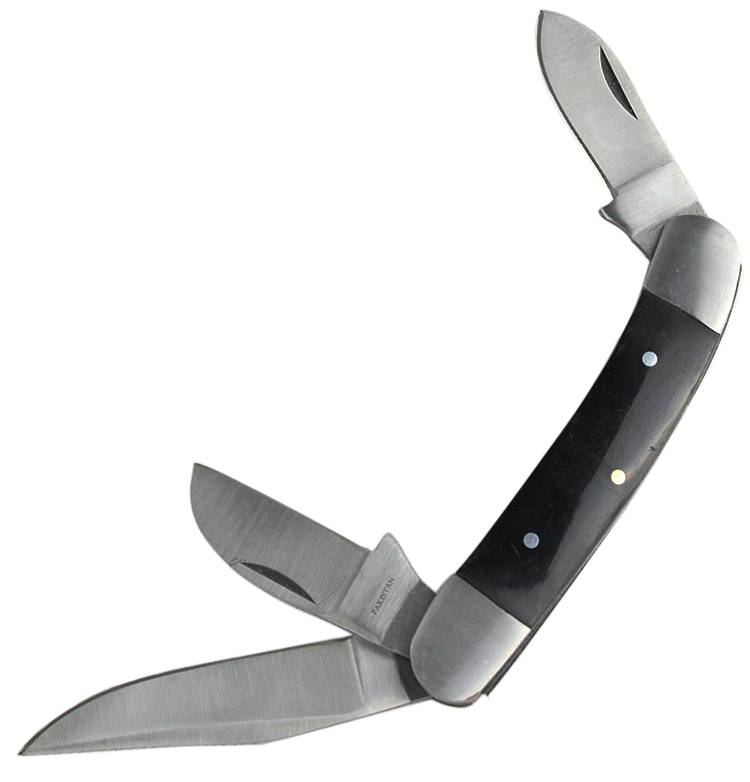 9235 8 in. Hand Made Bone Handle Folding Knife