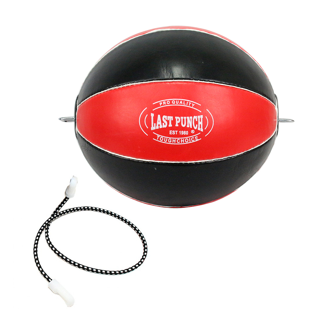 Picture of Last Punch 9483S Double Swivel Speed Ball with Cord - Red & Black