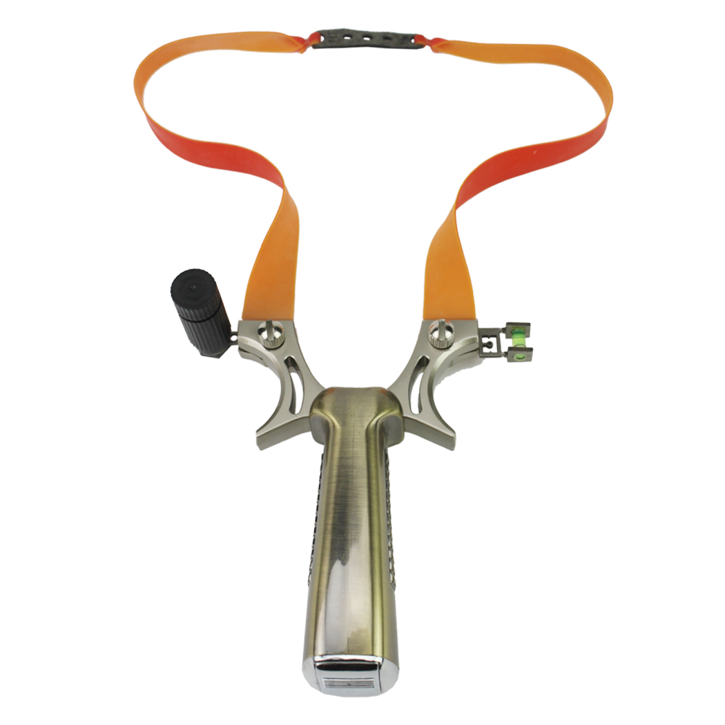 Picture of Defender 14386 Professional High Steel Catapult Laser Hunting Outdoor Slingshot