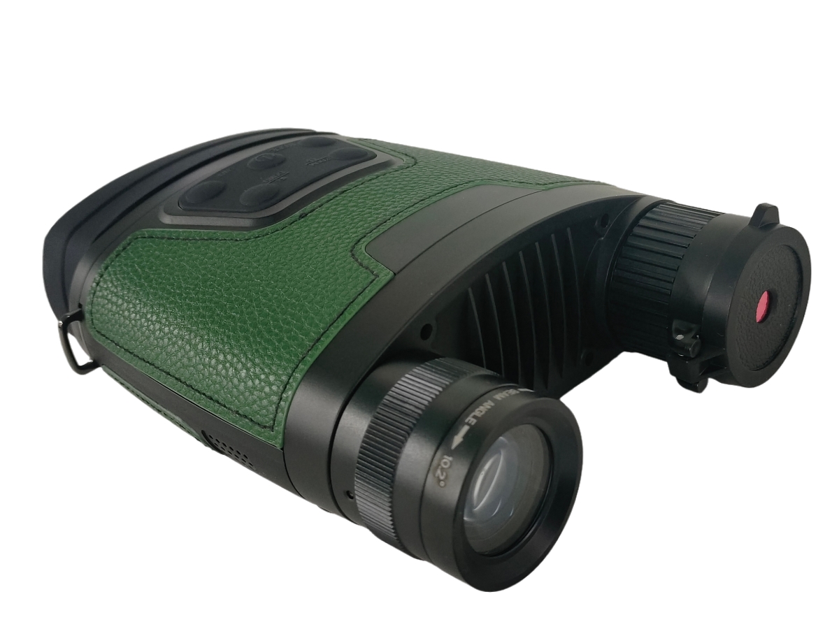 NV380 Green & Black High Resolution Digital Hunting Night Vision Binocular with Camera