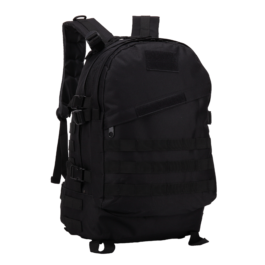 BL006-BK 40 L Military Tactical Climbing Waterproof Backpack Camping Hiking Rucksack Travel - Black Color