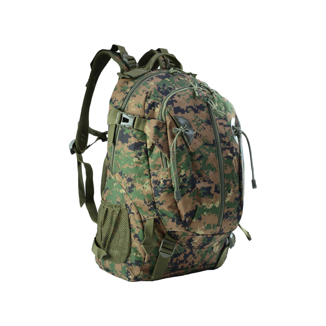 BL076-JD 30 L Molle Camping Jungle Digital Camo Color Tactical Military Waterproof Backpacks - Hiking Outdoor Shoulder Bag