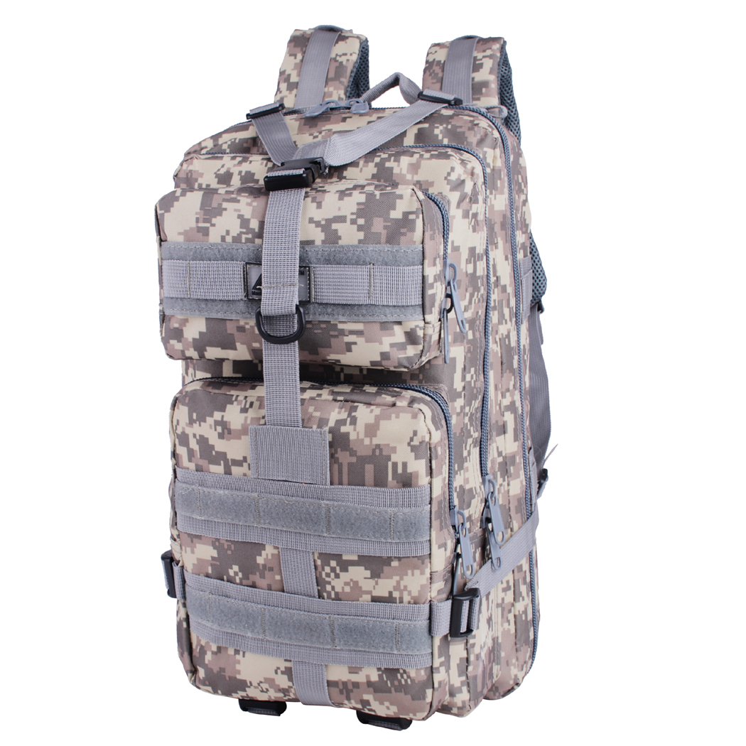 BL163-ACU 35 L Tactical Military Assault Backpack Outdoor Hiking Camping Hunting Molle Bag - Army Combat