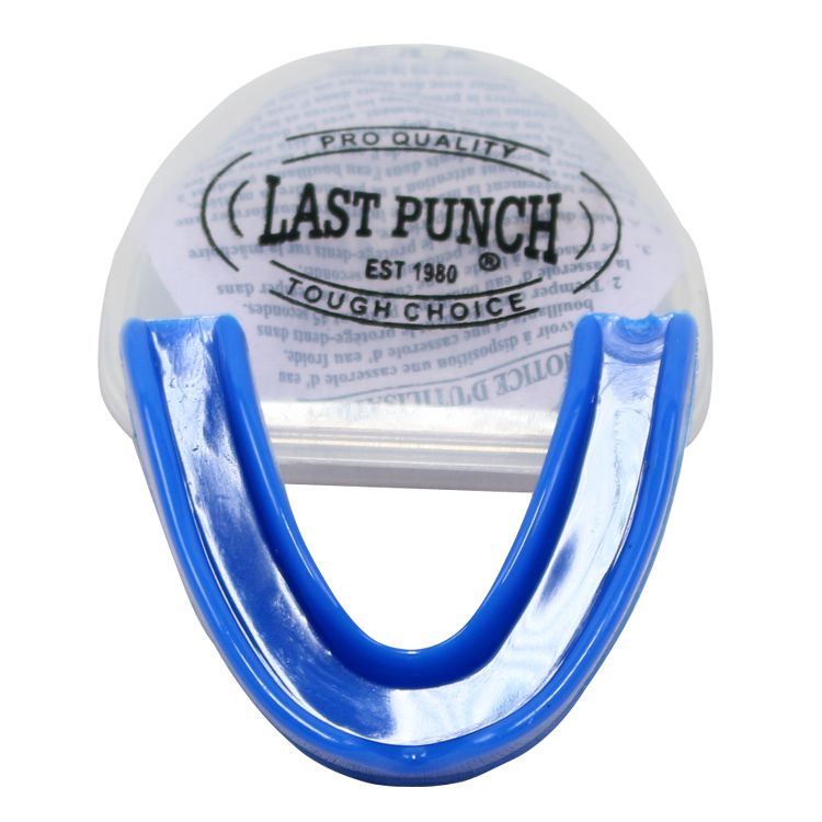 9617-Y Mixed Color Boxing Single Layer Silicone Mouth Guard Teeth Protector - Yellow
