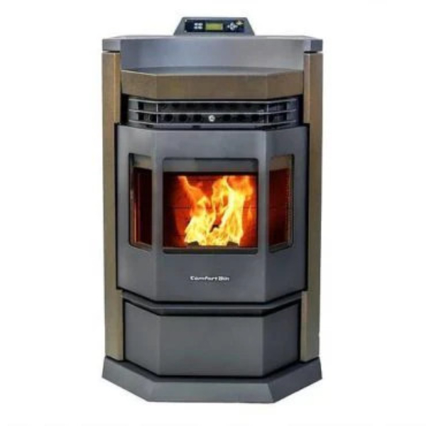 Picture of Comfortbilt HP22N Brown Pellet Stove with 80 lbs Hopper Capacity - Brown