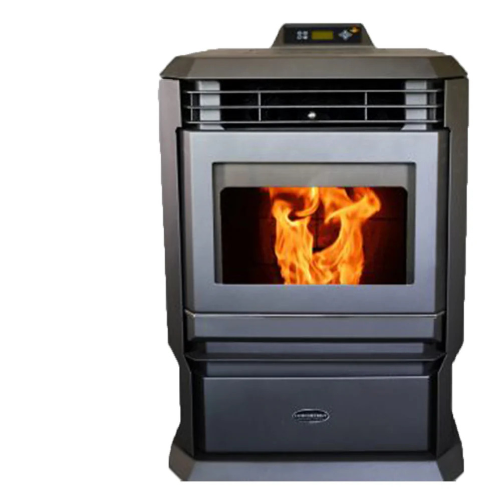 Picture of Comfortbilt HP61 Charcoal Pellet Stove with 51 lbs Hopper Capacity - Charcoal