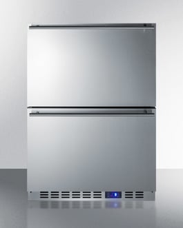 SPFF51OS2D 24 in. Freestanding Drawer Freezer, Stainless Steel -  Summit Appliance