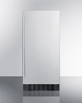 Picture of Summit Appliance FF1532BCSS 15 in. Freestanding Counter Depth Compact Refrigerator&#44; Replaces FF1538BCSS - Stainless Steel