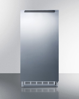 Picture of Summit Appliance BIM25H32 Freestanding & Built-In Ice Maker&#44; Stainless Steel