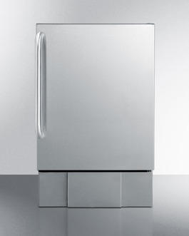 Picture of Summit BIM24OS Outdoor Ice Maker for Built-in Use - Stainless Steel