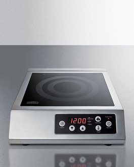 Picture of Summit SINCCOM1 115V Induction Cooktop for Portable Commercial Use - Black
