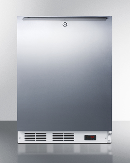 Picture of Accucold VT65ML7BISSHHADA 24 in. Wide Built-in ADA Height -25 deg C Manual Defrost All Freezer with Lock&#44; Stainless Steel
