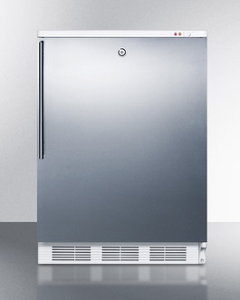 Picture of Accucold VT65ML7BISSHV 24 in. Wide Built-in -25 deg C Manual Defrost All Freezer with Lock&#44; Stainless Steel