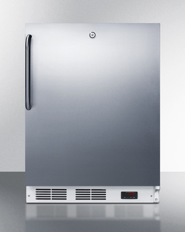 Picture of Accucold VT65MLBISSTBADA 24 in. Wide Built-in ADA Height -25 deg C Manual Defrost All Freezer with Lock