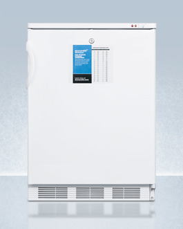 Picture of Accucold VT65MLPRO 24 in. Wide Counter Height -25 deg C Manual Defrost All Freezer with Lock & Probe Hole