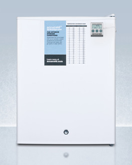 Picture of Accucold FF28LWHPLUS2 Compact All Refrigerator with Digital Thermostat&#44; Thermometer & Lock - White