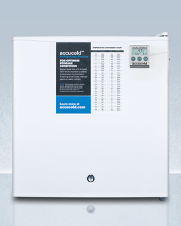 Picture of Accucold S19LWHPLUS2 Compact Refrigerator-Freezer with Front-mounted Lock & Thermometer for General Purpose Use