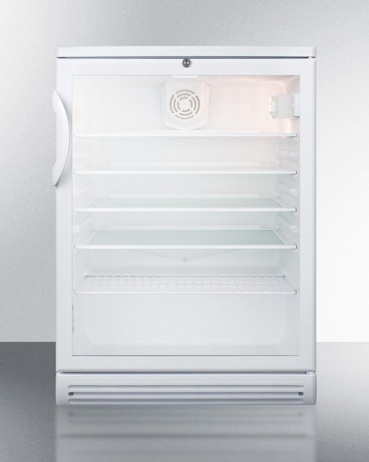 Picture of Summit Appliance SCR600GL 33.5 x 24 in. Wide Beverage Center Refrigerator&#44; White
