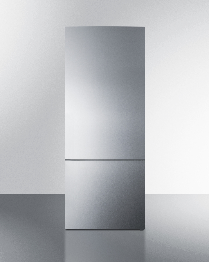 Picture of Summit Appliance FFBF279SS 28 in. Wide Bottom Freezer Refrigerator&#44; Platinum
