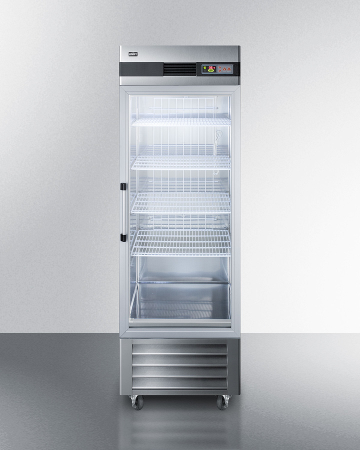 Picture of Summit Appliance SCR23SSG 23 cu. ft. Reach-in Refrigerator&#44; Stainless Steel