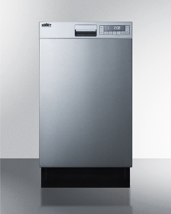 Picture of Summit Appliance DW18SS4 18 x 34.25 in. Wide Built-in Dishwasher&#44; Stainless Steel