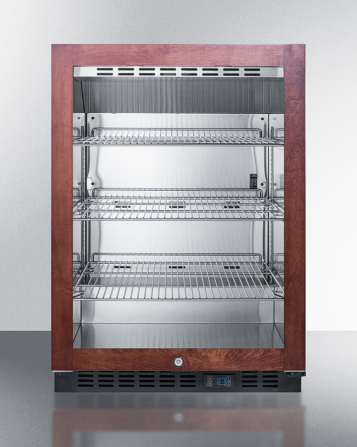 Picture of Summit Appliance SCR610BLPNR 24 in. Wide Built-in Beverage Center Refrigerator&#44; Black