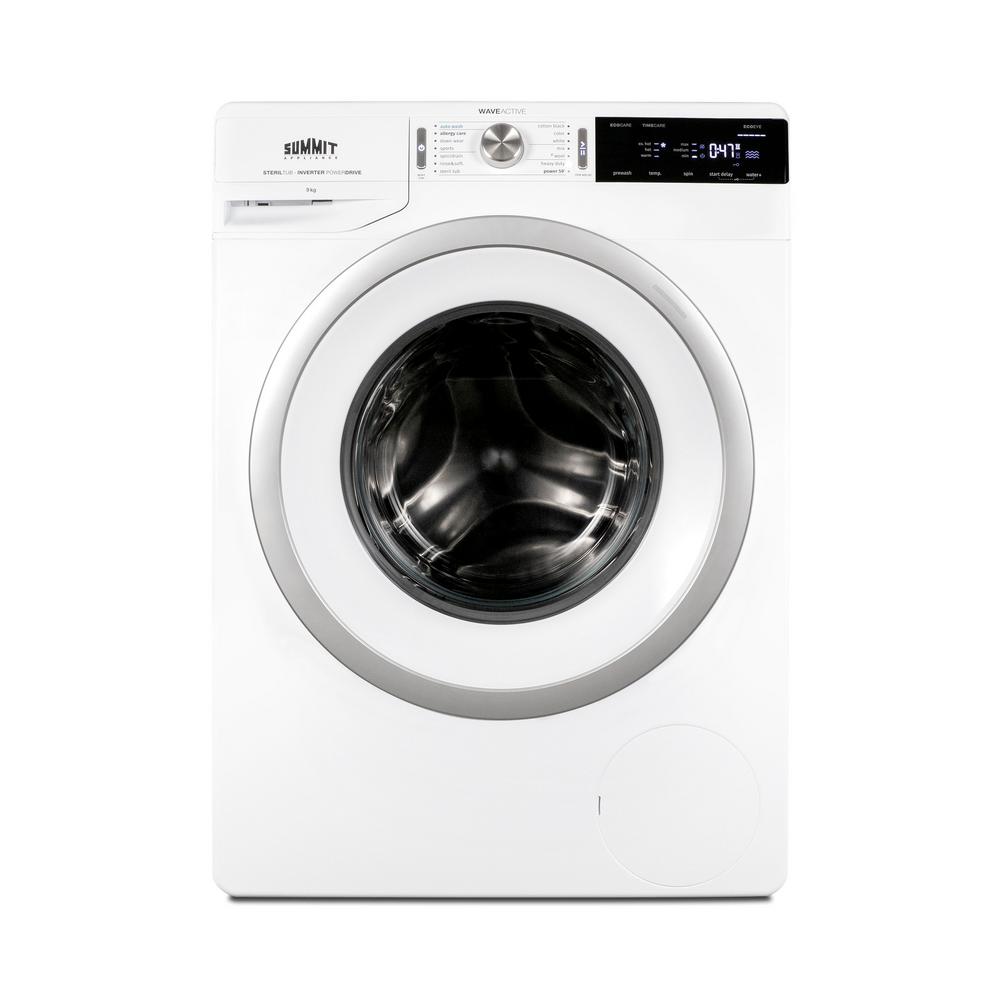 Picture of Summit Appliances SLW241W 24 in. x 2.3 cu. ft. 208-240V Stackable Front Loading Washing Machine&#44; White