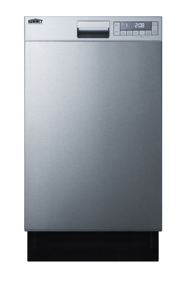 Picture of Summit DW18SS4ADA 18 in. Built-In Dishwasher&#44; Stainless Steel