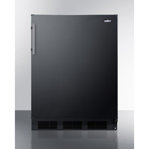 Picture of Summit Appliance FF63BKBIADA 32.38 x 23.63 x 23 in. ADA Compliant Built-In Undercounter All-Refrigerator&#44; Black