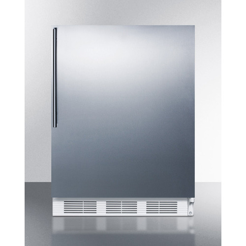 Picture of Summit Appliance FF61WBISSHV 33.5 x 23.63 x 23 in. Built-In Undercounter All-Refrigerator&#44; White Cabinet