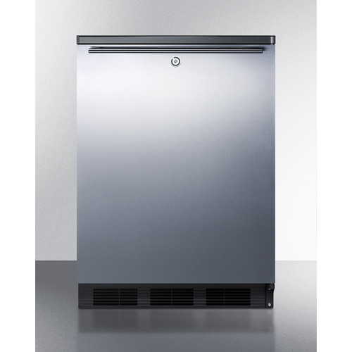 Picture of Summit Appliance FF7LBLKBISSHH 33.5 x 23.63 x 23.5 in. Built-In Undercounter All-Refrigerator&#44; Black