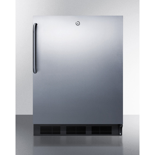 Picture of Summit Appliance FF7LBLKCSS 33.25 x 23.75 x 23.5 in. Built-In Undercounter All-Refrigerator&#44; Stainless Steel