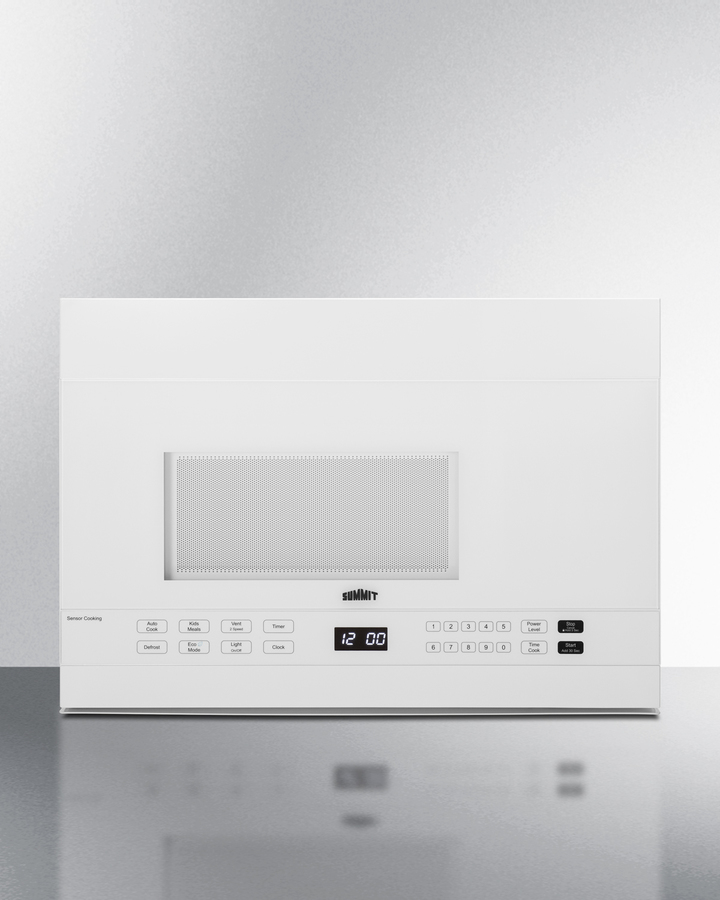 Picture of Summit Appliance MHOTR241W 24 in. Wide Over-the-Range Microwave, White