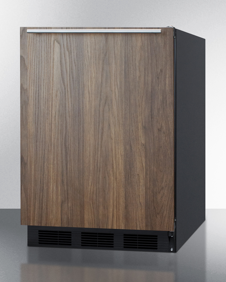 CT663BKBIWP1 24 in. Wide Built-In Refrigerator-Freezer with Wood Panel Door -  Summit Appliance