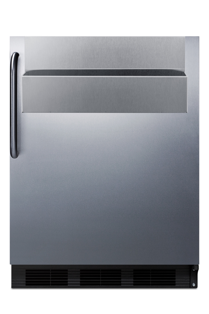 FF7BKBISSTBADASR 24 in. Built-In All-Refrigerator, ADA Compliant, with Speed Rail -  Summit Appliance