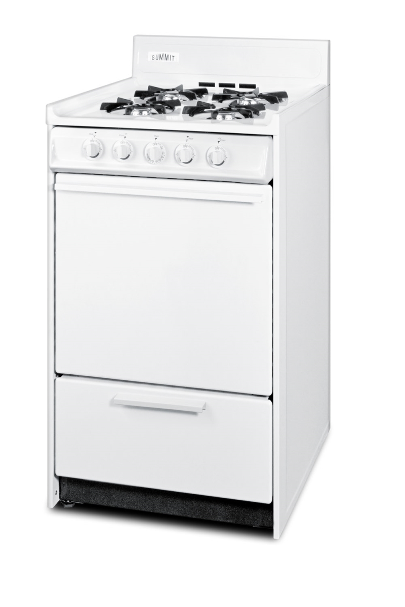 Picture of Summit Appliance WLM110P 20 in. Propane Gas Range&#44; Battery Start