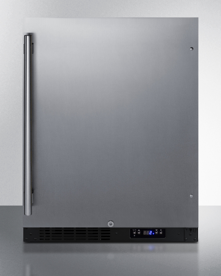 ALFZ51CSS 24 in. Wide Built-In All-Freezer, ADA Compliant -  Summit
