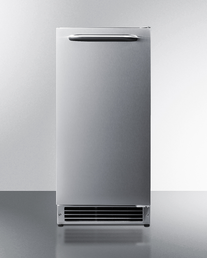 BIM27OSADA 25 lbs Drain-Free Outdoor Icemaker, ADA Compliant -  Summit