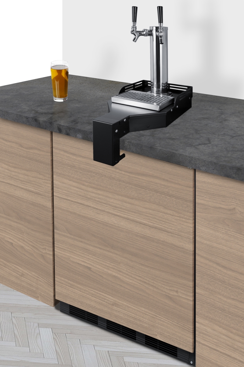 Picture of Summit Appliance SBC58BLIFFLTWCFADA 24 in. Wide Built-In Floating Tap Cold Brew Kegerator - ADA-Compliant - Panel Ready