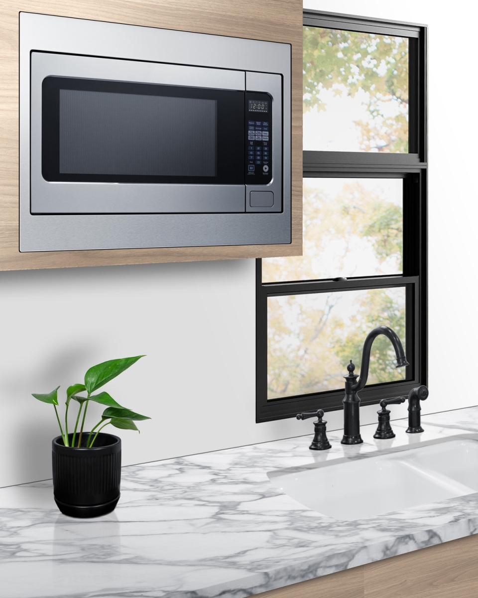 Picture of Summit Appliance TKSM27 27 in. Built-In Microwave Trim Kit