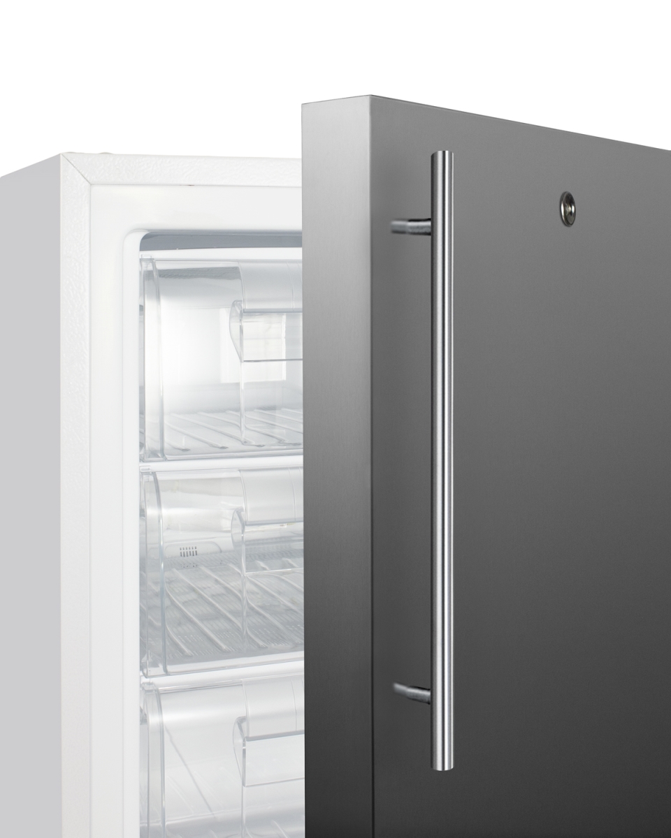 Picture of Accucold ADA305AFSSHV 20 in. Wide Built-In Healthcare All-Freezer&#44; ADA Compliant