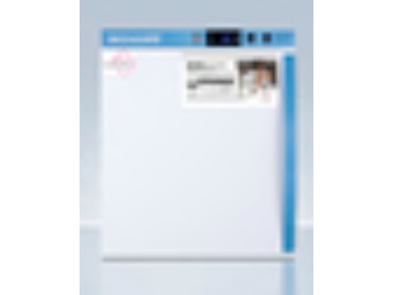 Picture of Accucold ARS2MLMCLHD 1.9 cu. ft. Countertop Breast Milk Refrigerator - White