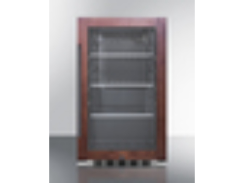 Picture of Summit SPR488BOSCSSPNR 3.13 cu. ft. Shallow Depth Indoor-Outdoor Beverage Cooler - Black