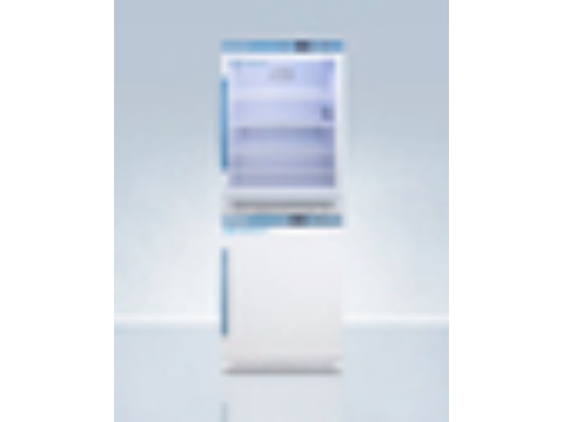 Picture of Accucold ARG6PV-AFZ5PVBIADASTACK 23.38 in. Wide Performance Series Glass Door All-Refrigerator & All-Freezer Combination
