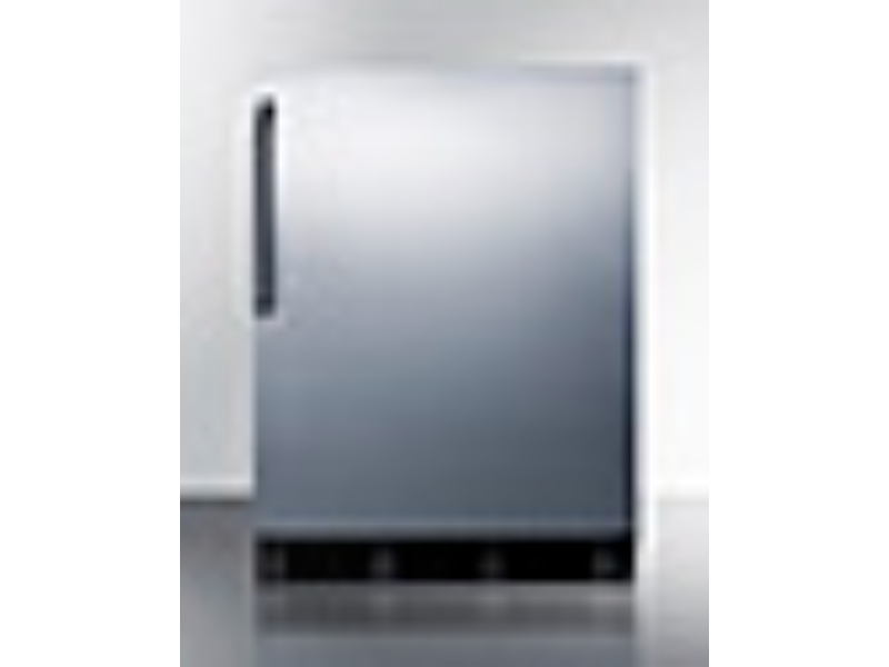 Picture of Accucold AL752BKCSS 23.75 in. Wide Built-In All-Refrigerator - Stainless Steel