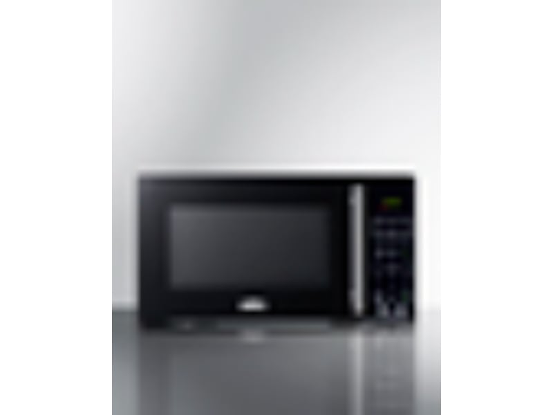 Picture of Summit SM903BSA1 Compact Countertop Microwave with USB Ports & Allocator - Black