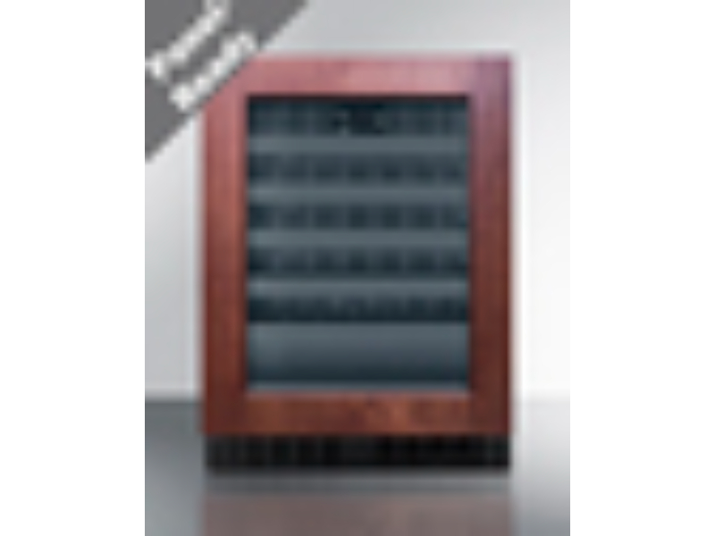 Picture of Summit ASDW2412PNRLHD 23.38 in. 1A Wide Left Hinge Door Built-In Wine Cellar - Black